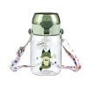 The new cartoon water cup has a high appearance level. The 2024 new school-specific summer portable and cute children's cup shoulder strap Item Picture
